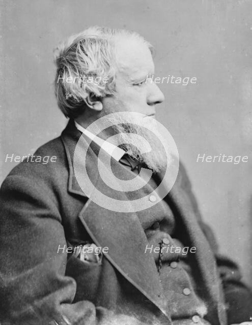 Allen G. Thurman of Ohio, between 1860 and 1875. Creator: Unknown.