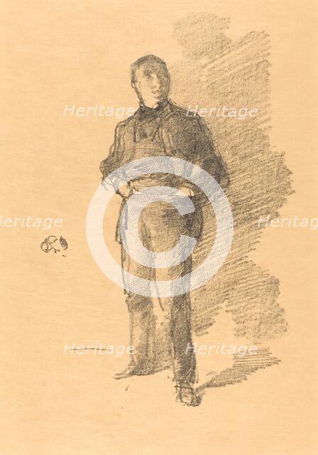 Study No. 1: Mr. Thomas Way, 1896. Creator: James Abbott McNeill Whistler.