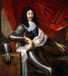 Portrait of Louis XIII of France (1601-1643). Artist: Egmont, Justus van (1601-1674)