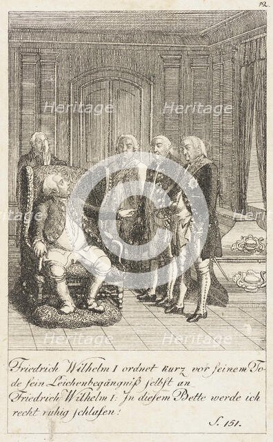 Plate 12 for 'History of Brandenburg for 1793', 1792. Creator: Daniel Nikolaus Chodowiecki.