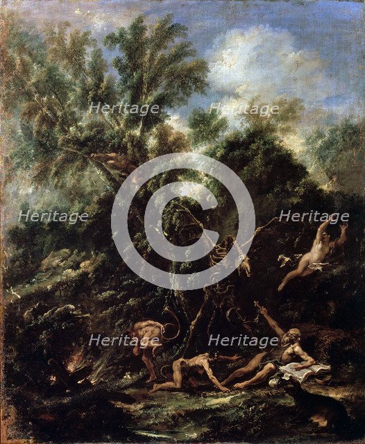 'The Temptation of Saint Anthony', c1706-c1707. Artist: Sebastiano Ricci