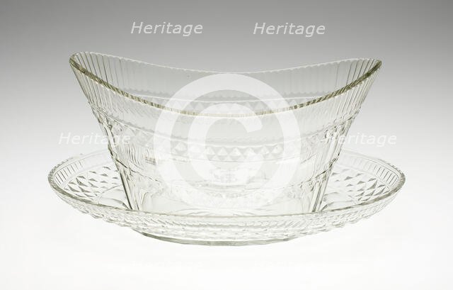 Compote and Stand, England, c. 1800/10. Creator: Unknown.