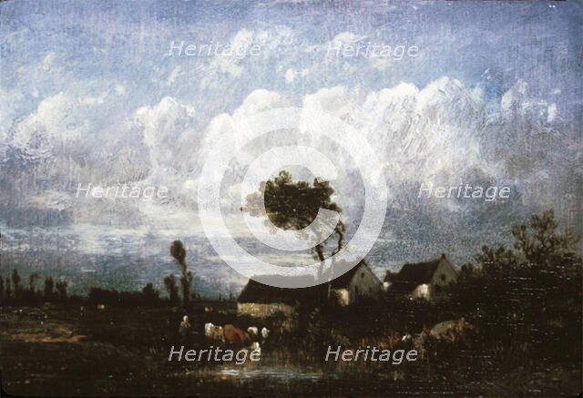 Landscape, c1840-1880. Creator: Jules Dupré.