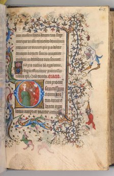Hours of Charles the Noble, King of Navarre (1361-1425), fol. 303r, St. Apollonia, c. 1405. Creator: Master of the Brussels Initials and Associates (French).