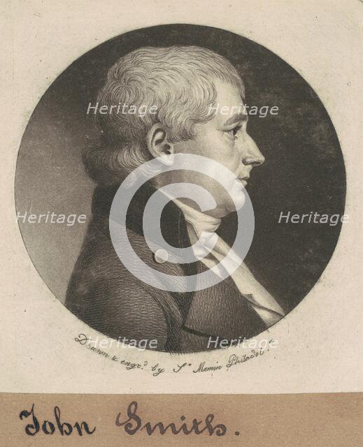 John Smith, 1799. Creator: Charles Balthazar Julien Févret de Saint-Mémin.