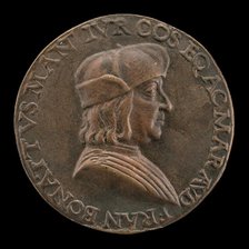 Francesco Bonatti, Mantuan Lawyer [obverse], c. 1510. Creator: Mea.