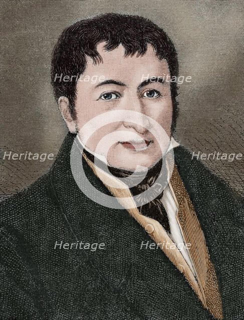 Friedrich Koenig, German inventor, 1883.  Creator: Unknown.