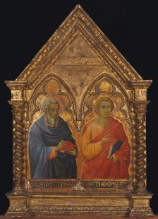 Saints Matthias and Thomas, ca. 1350. Creator: Bartolommeo Bulgarini.