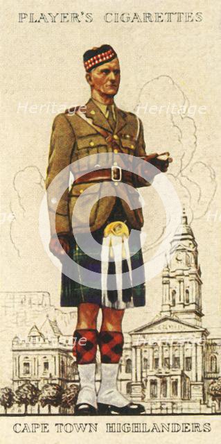 'Cape Town Highlanders', 1936. Creator: Unknown.