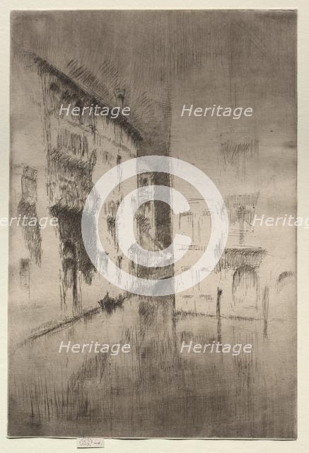 Nocturne: Palaces, c. 1880. Creator: James McNeill Whistler (American, 1834-1903).