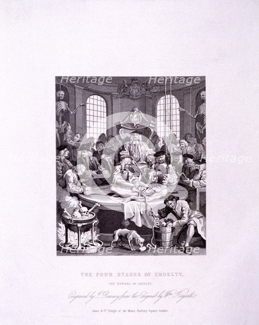 'The Reward of Cruelty', plate IV from The Four Stages of Cruelty, 1833. Artist: John Romney