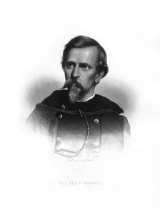 Major-General Philip Kearny, American soldier, (1872).Artist: John A O'Neill