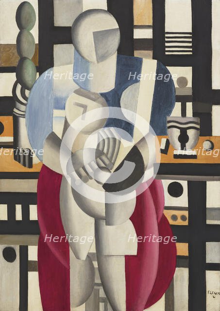 The woman and the child, 1921. Creator: Léger, Fernand (1881-1955).