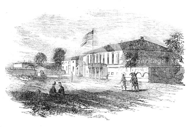 Eupatoria - Residence of Captain Brock, 1854. Creator: Unknown.