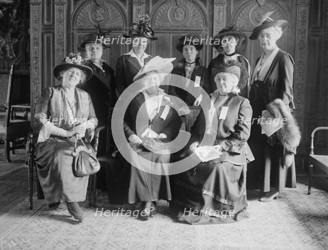 Women of World Court League, between c1915 and c1920. Creator: Bain News Service.