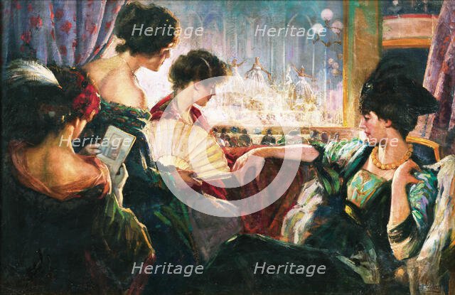 In the opera. Creator: Caputo, Ulisse (1872-1948).