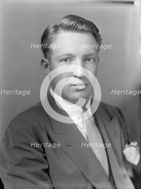 Carter Barron - Portrait, 1934. Creator: Harris & Ewing.