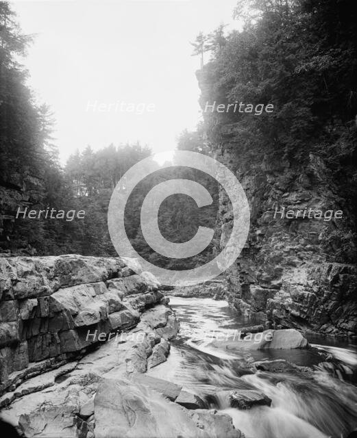 Pulpit Rock, Ausable Chasm, between 1900 and 1910. Creator: Unknown.