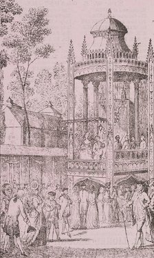 Grand Bazaar at Vauxhall Gardens, 1888. Creator: Unknown.