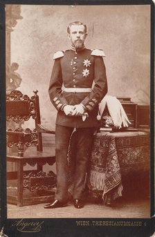 Rudolf, Crown Prince of Austria (1858-1889), ca 1885. Creator: Angerer, Victor (1839-1894).