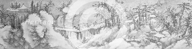 Winter Landscape, Ming dynasty (1368-1644). Creator: Xie Shichen.