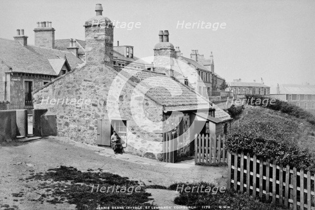 Jeanie Deans' Cottage, St Leonard's, Edinburgh, Scotland, 1886. Artist: Unknown.