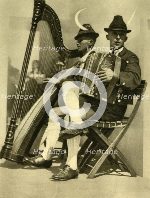 Musicians, Tyrol, Austria, c1935.  Creator: Unknown.