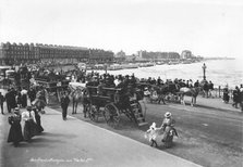 Carriages at Margate, Kent, 1890-1910. Artist: Unknown