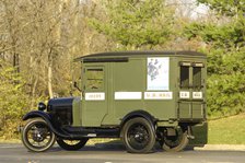 Ford Delivery van 1929. Artist: Simon Clay.