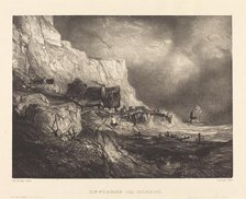 Environs de Dieppe, 1832. Creator: Eugene Isabey.
