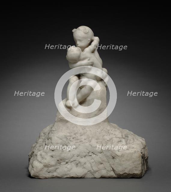 Little Brother and Sister, 1916. Creator: Auguste Rodin (French, 1840-1917).