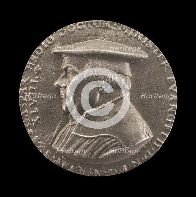 Caspar Hedio, 1494-1552, Preacher and Minister. Creator: Friedrich Hagenauer.