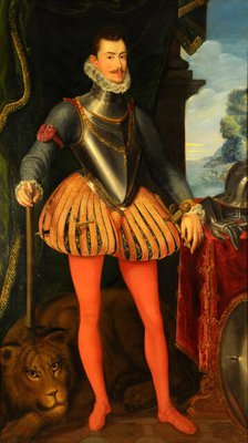Portrait of John of Austria (Juan de Austria) (1547-1578), 1857. Creator: Salvatierra y Molero, Ramón de (1829-?).
