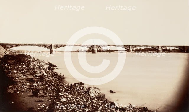 Viaduc de la Voulte, 1861 or after. Creator: Edouard Baldus.
