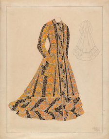 House Dress, c. 1936. Creator: Julie C Brush.