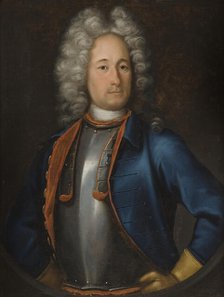 Olof Strömstierna, 1664-1730 (born Knape), 1715. Creator: Johann Heinrich Wedekind.