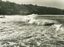 Heavy seas at Balmoral, c1950. Creator: Unknown.