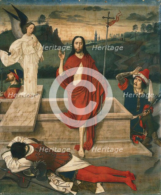 The Resurrection of Christ, 1450s. Creator: Bouts, Dirk (1410/20-1475).