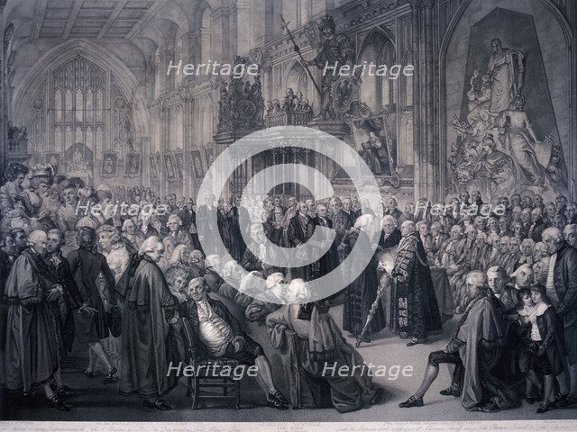Inaugaration of Lord Mayor Nathaniel Newnham, London, 1801. Artist: Benjamin Smith