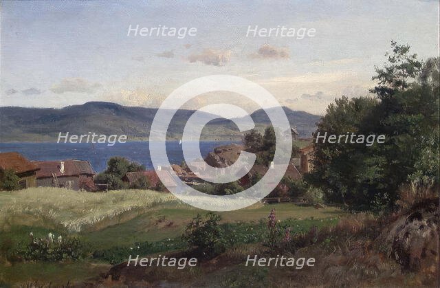 View from Holmsbu, 1873. Creator: Christian Delphin Wexelsen.