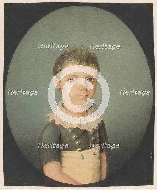 Portrait of Anthony Adriaan van Oldenbarneveld called Wittetulling as a child, c.1810-1815. Creator: Anon.