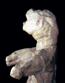 Torso of Hercules Belvedere, 2nd century.  Artist: Apollonios Son of Nestor