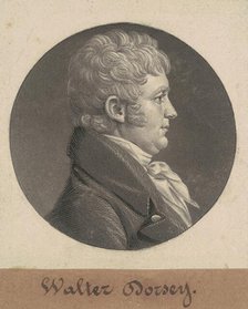 Walter Dorsey, 1804. Creator: Charles Balthazar Julien Févret de Saint-Mémin.