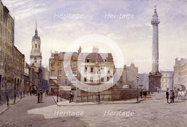 Billingsgate, London, 1888. Artist: John Crowther