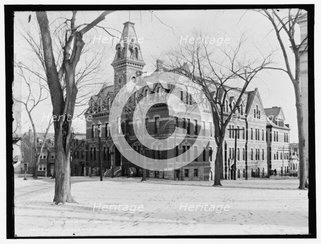 High school, Albany, N.Y., between 1900 and 1910. Creator: Unknown.