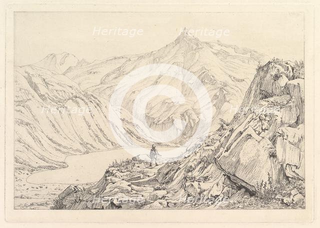 Bockhart Lake (Der Bockhardsee), early 19th century. Creator: Johann Christian Erhard.