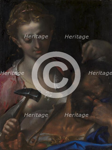 Jael Kills Sisera, 1561-1611. Creator: Bartholomeus Spranger.