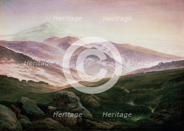 'Memory of the Riesengebirge', 1835.  Artist: Caspar David Friedrich