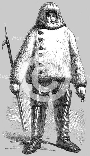 'Costume of Sailors in Arctic Regions', 1854. Creator: Unknown.