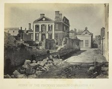 Ruins of the Pinckney Mansion, Charleston, S.C., 1865. Creator: George N. Barnard.